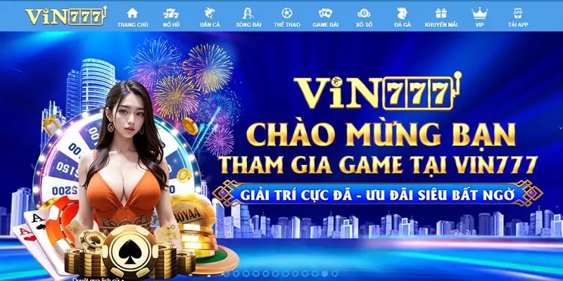 Ưu đãi hấp dẫn tại Vin777